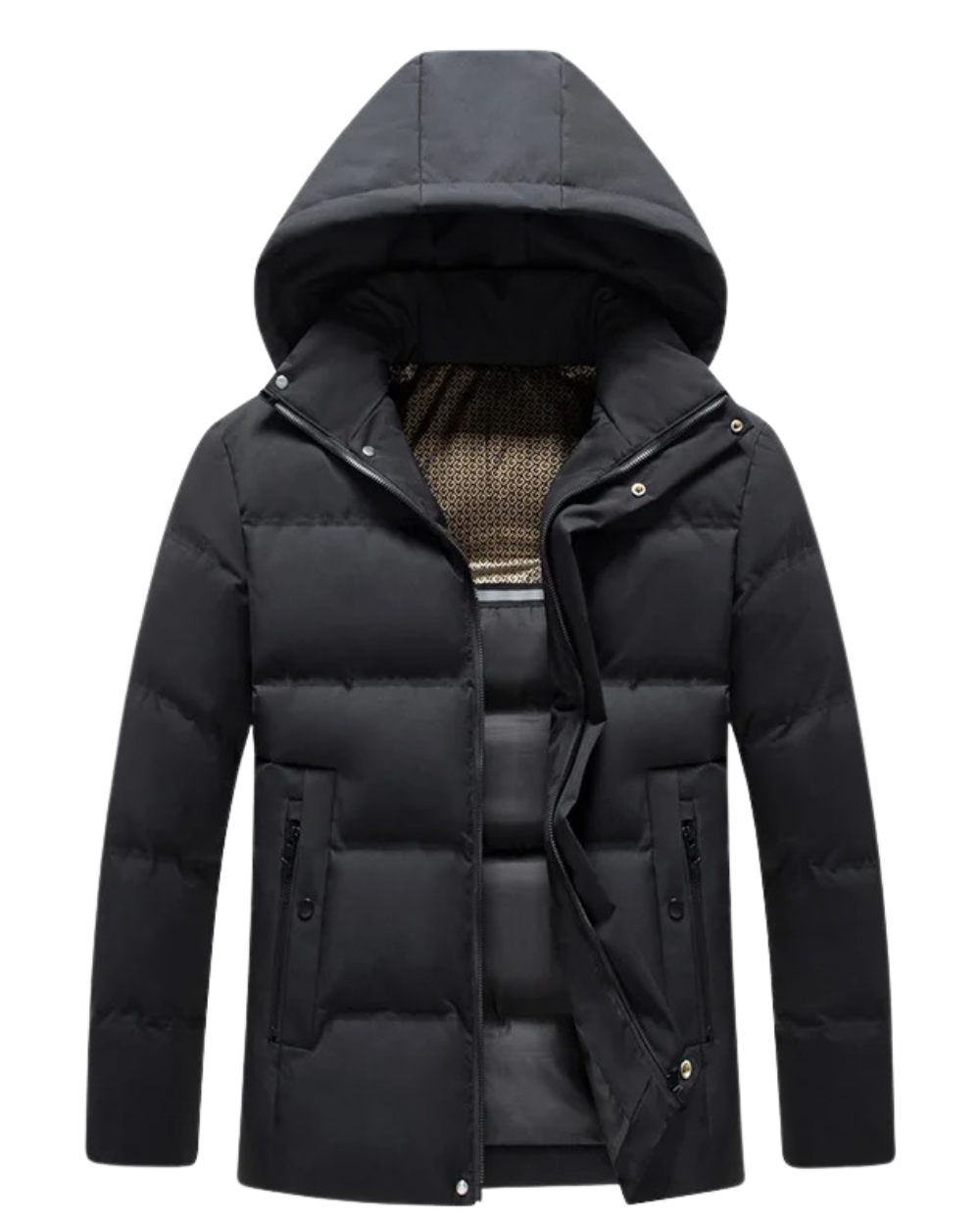 Veste Élégante en Fleece avec Capuche