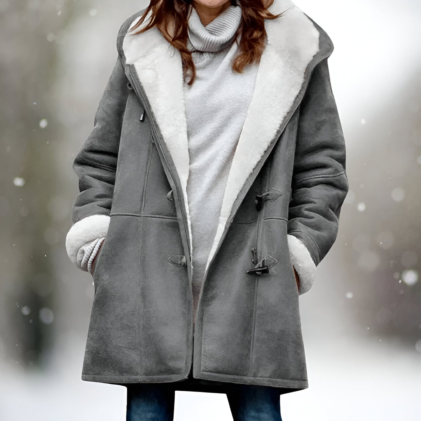 Margaux – Veste polaire chaude & élégante