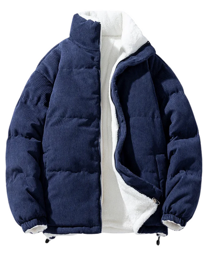Veste en Velours Côtelé de Luxe