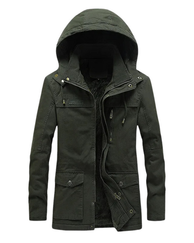 Veste d'hiver chic et résistante au vent