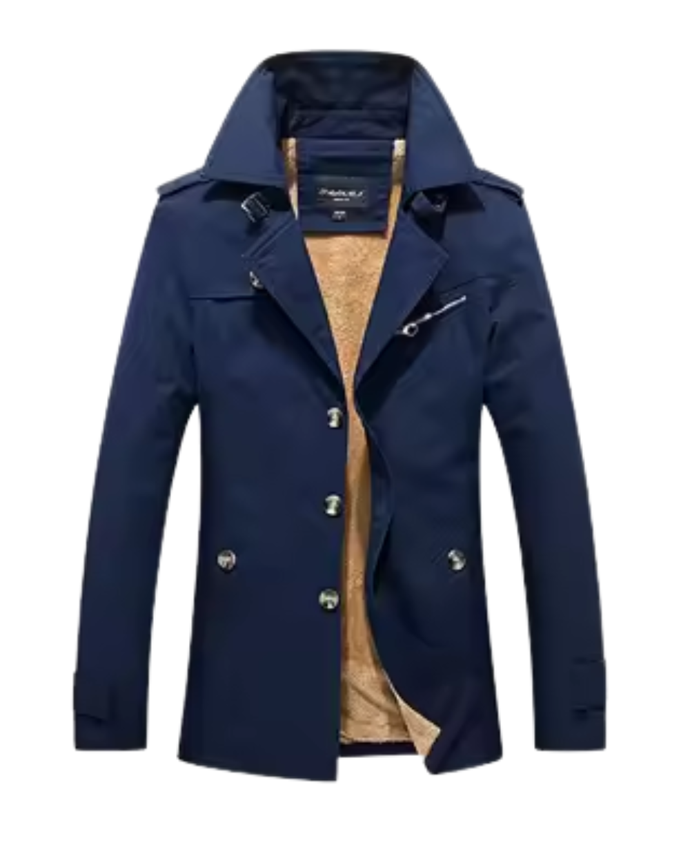 Élégant Trench-Coat Matelassé