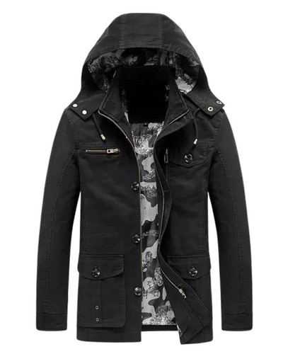 Veste chic à poches multiples