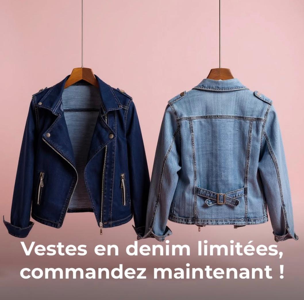 Amévie™ | Veste en Jean Freya avec Zip