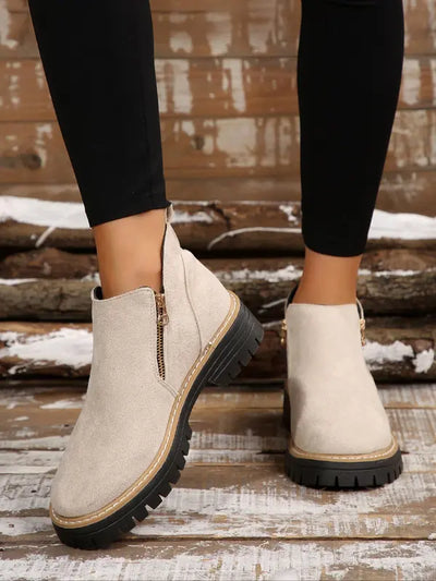👉 Bottines orthopédiques pour femmes – Élégantes et unies