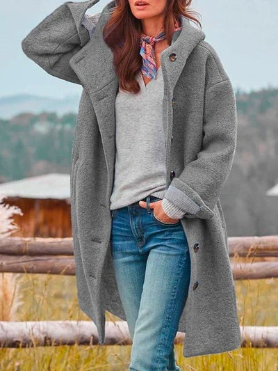 Margaux | Manteau effet laine