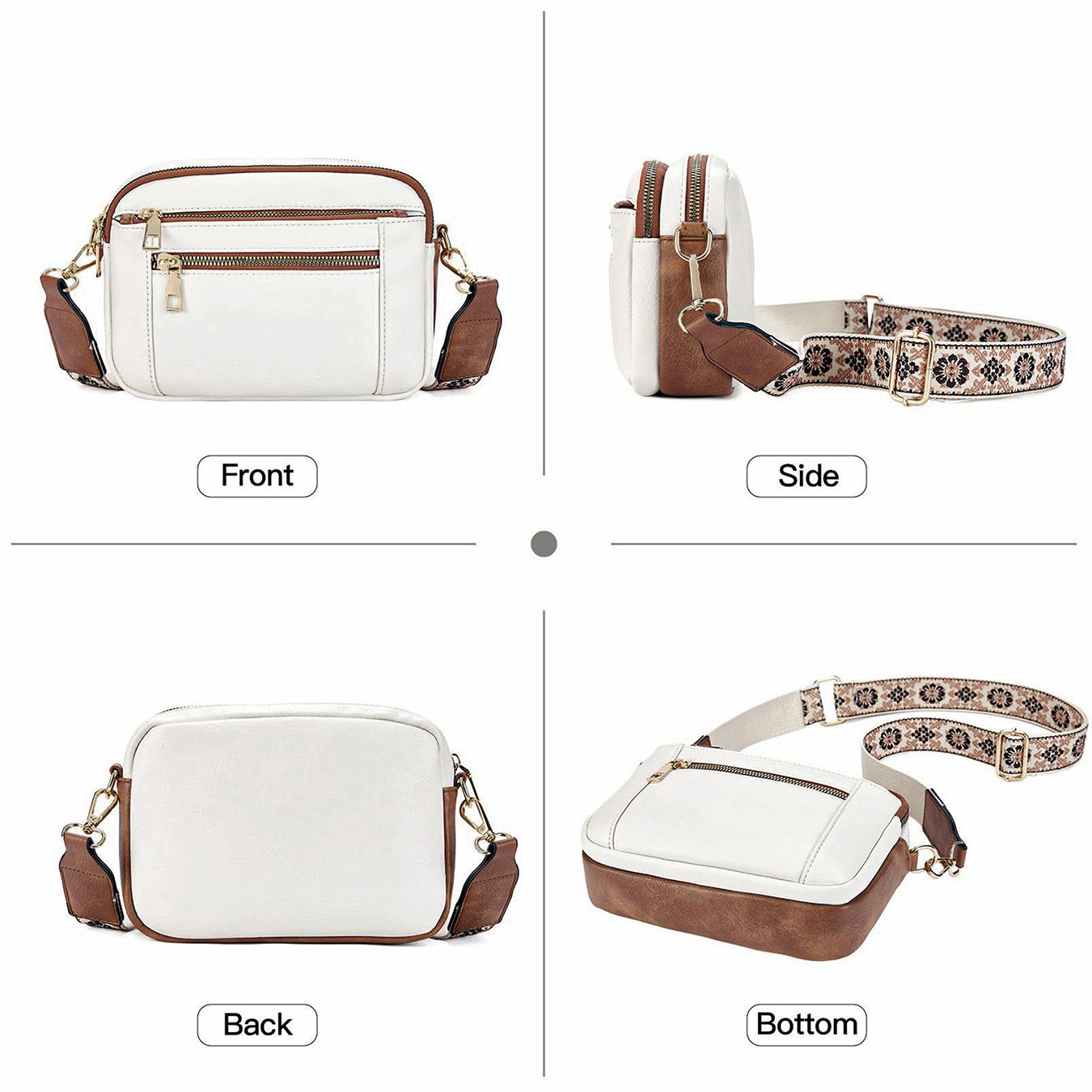 Camilla | Sac d’épaule en cuir raffiné