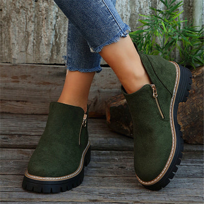 👉 Bottines orthopédiques pour femmes – Élégantes et unies