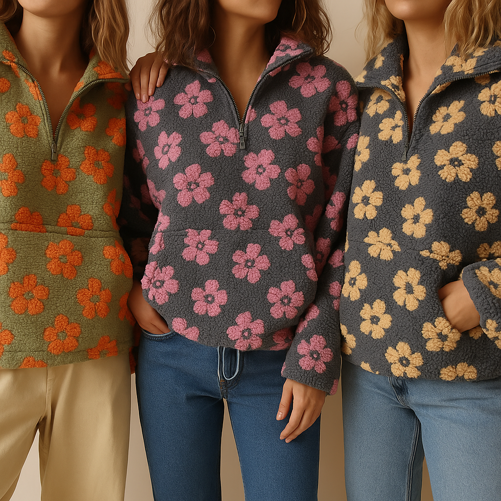 Daisy | Pull en Fleece Bloom