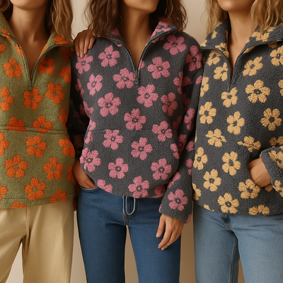 Daisy | Pull en Fleece Bloom