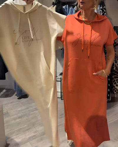 Cloé | Robe Hoodie Confortable
