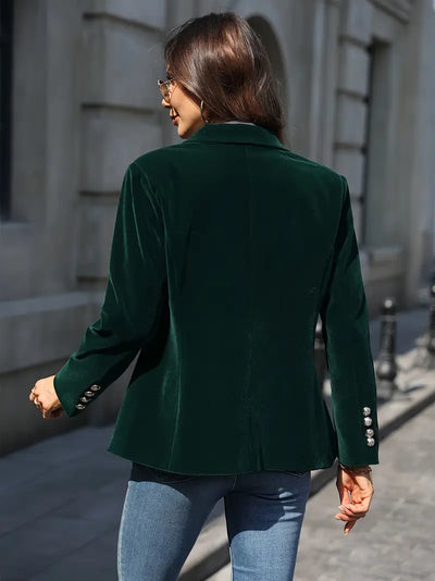 Margaux - Blazer en Velours Élégant