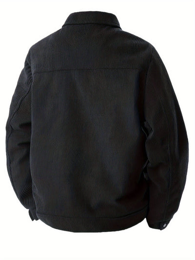 Chic Veste en Velours Côtelé