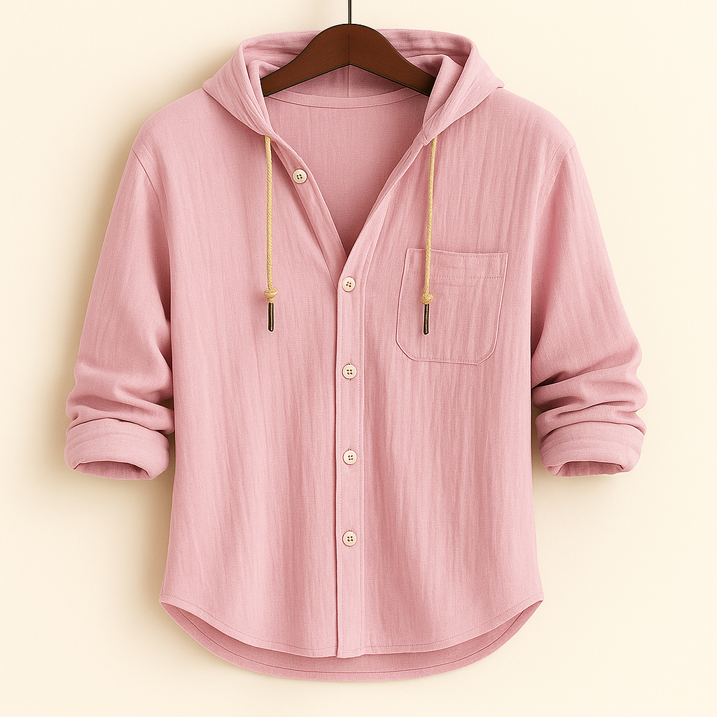 Amevie™ | Chemise de luxe en coton doux avec capuche