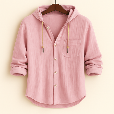 Amevie™ | Chemise de luxe en coton doux avec capuche