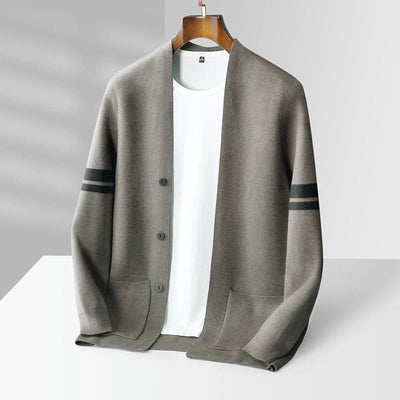 Amévie™ | Gilet côtelé élégant avec col et poches