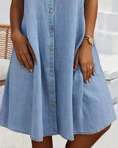 Cloé | Robe Chemise Denim