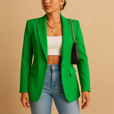 Elvaria™ - Blazer ajusté élégant pour femmes