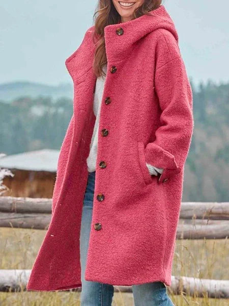 Margaux | Manteau effet laine