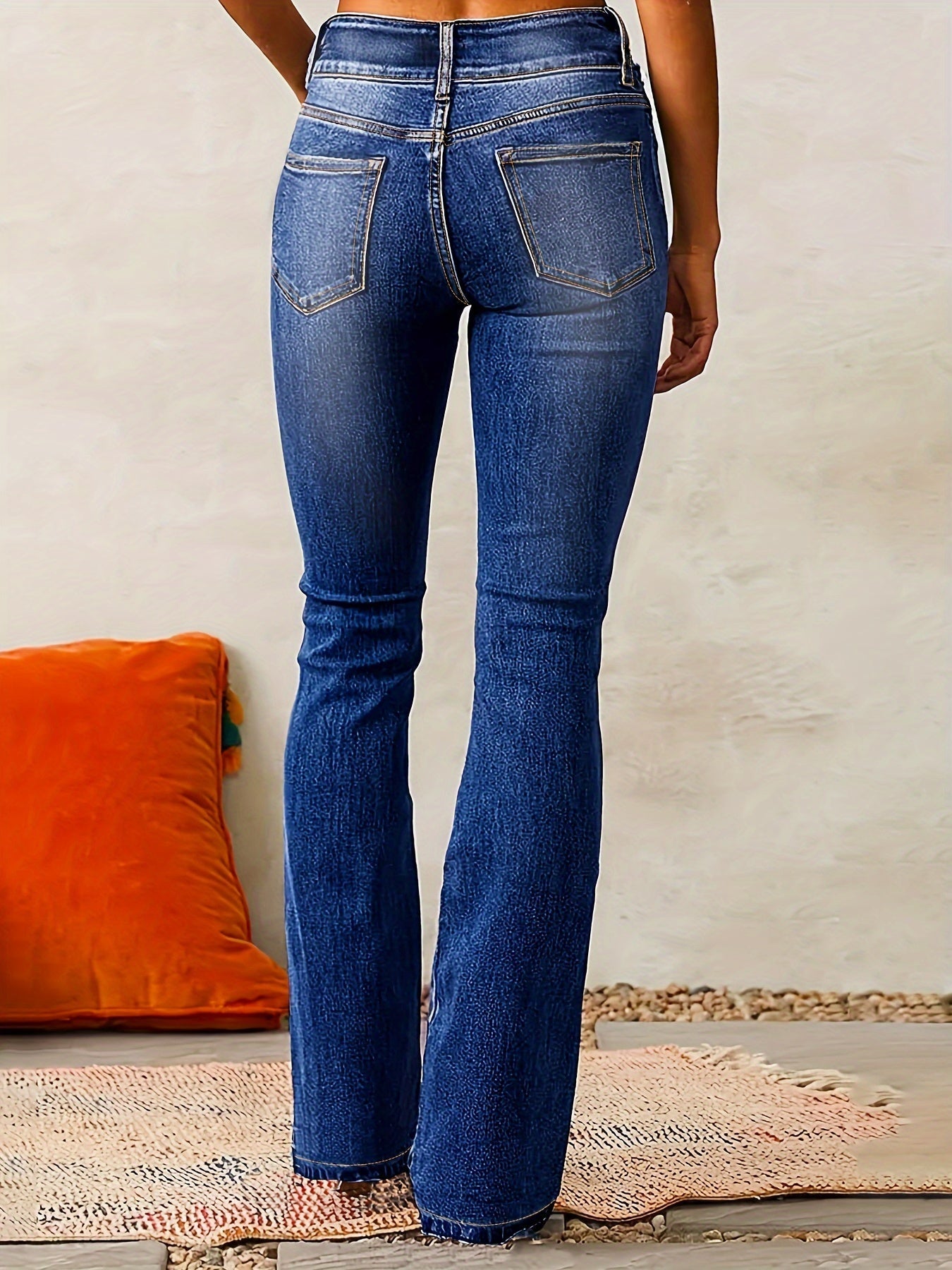 Dianne – Jean évasé taille haute tendance