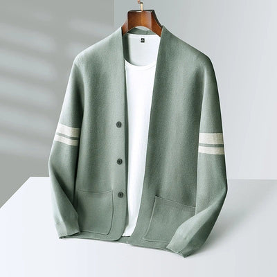 Amévie™ | Gilet côtelé élégant avec col et poches