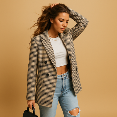Elvaria™ - Blazer ajusté à la coupe classique pour femmes