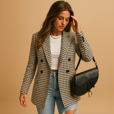 Elvaria™ - Blazer ajusté à la coupe classique pour femmes