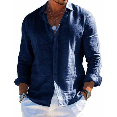 Amévie - Chemise élégante en tissu respirant