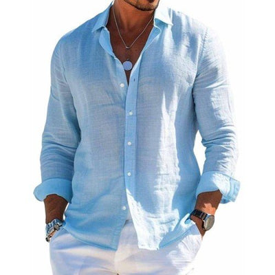 Amévie - Chemise élégante en tissu respirant