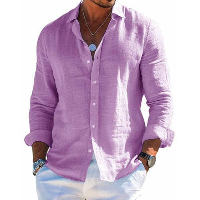 Amévie - Chemise élégante en tissu respirant