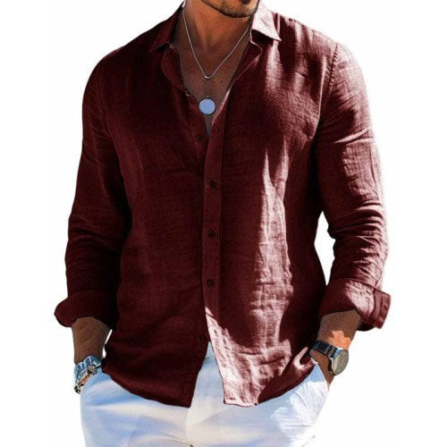 Amévie - Chemise élégante en tissu respirant