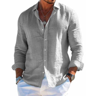 Amévie - Chemise élégante en tissu respirant