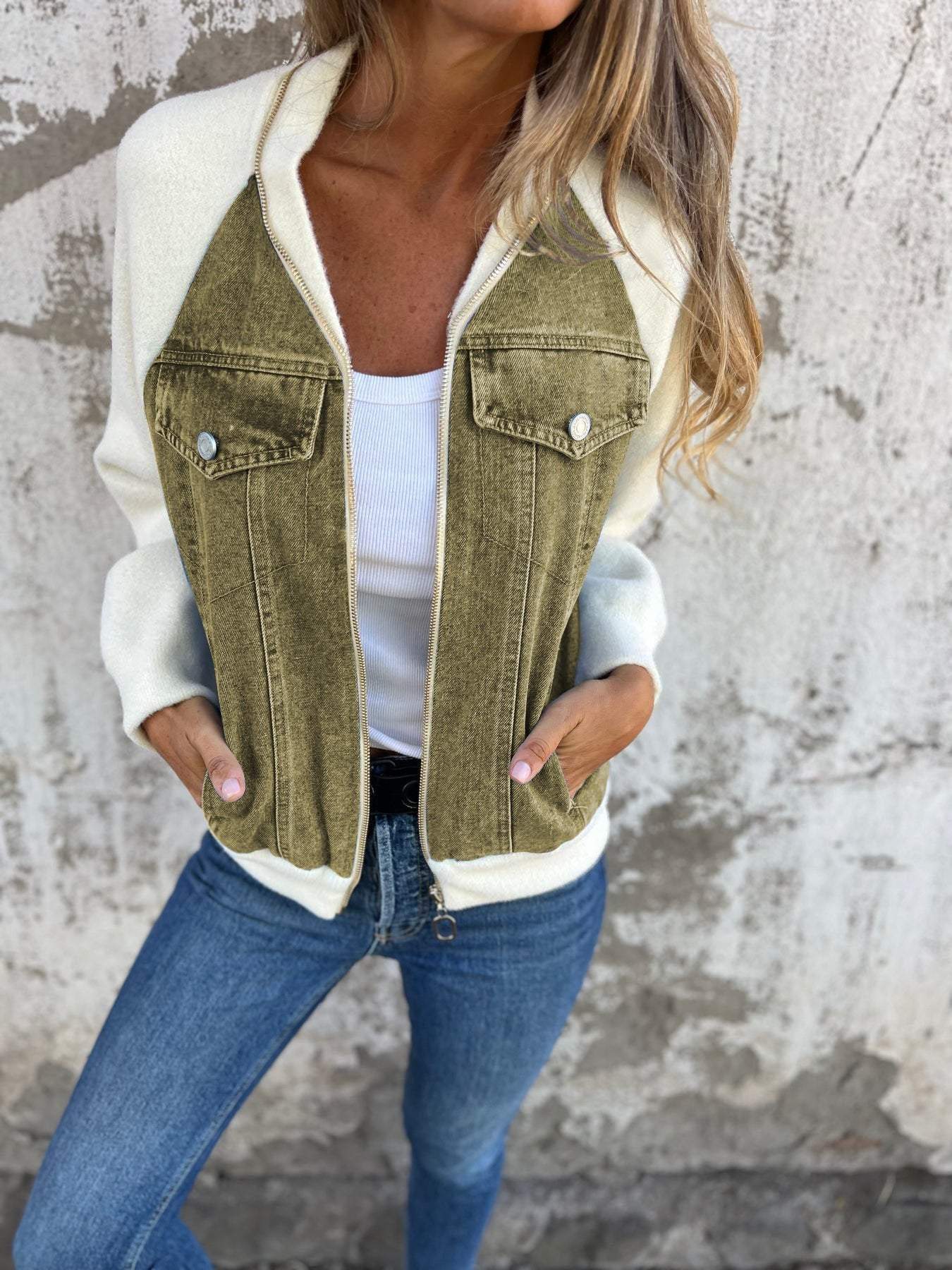 Margaux - Veste en Jean Élégante