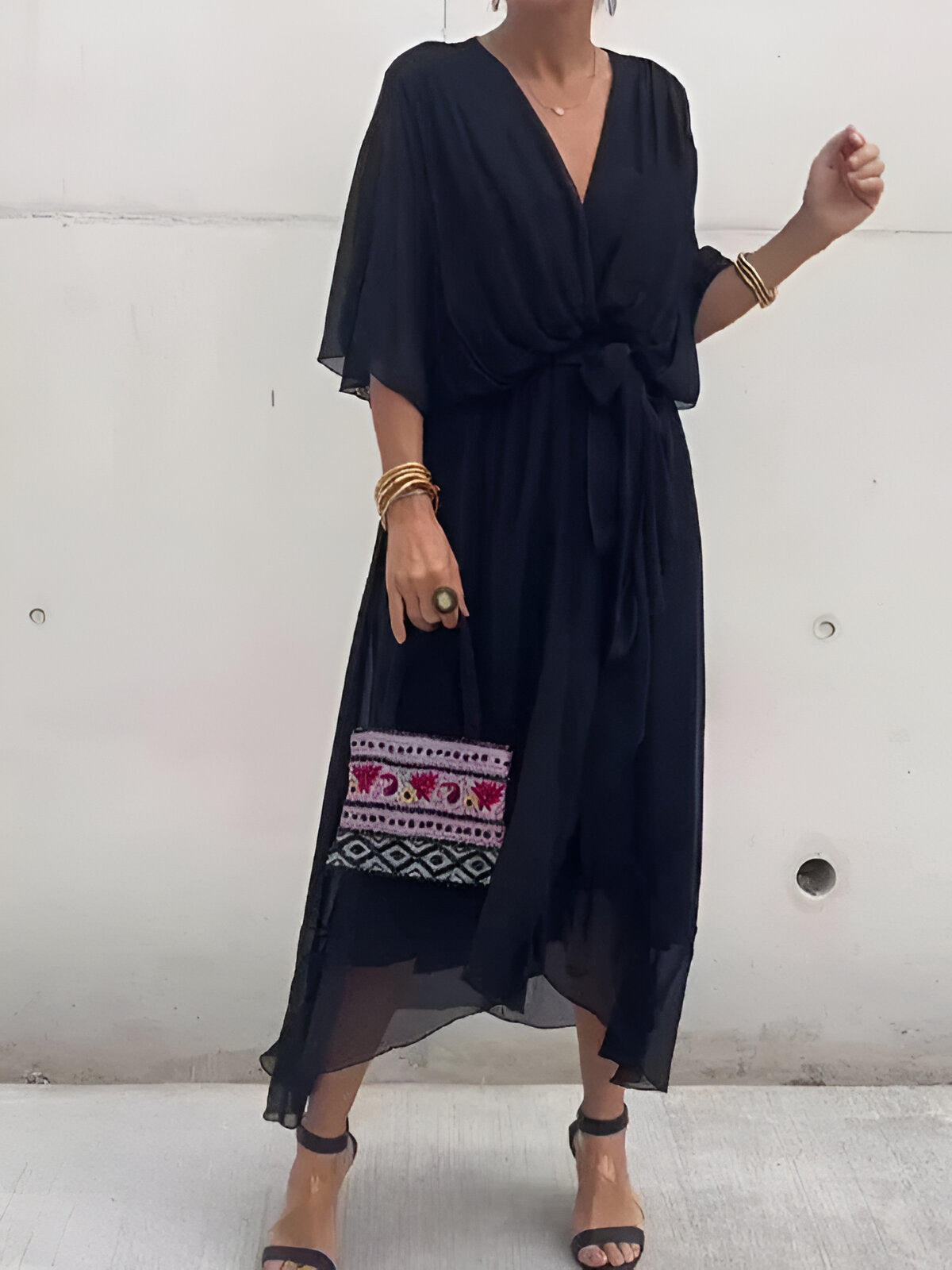 Cloé | Robe à décolleté en V