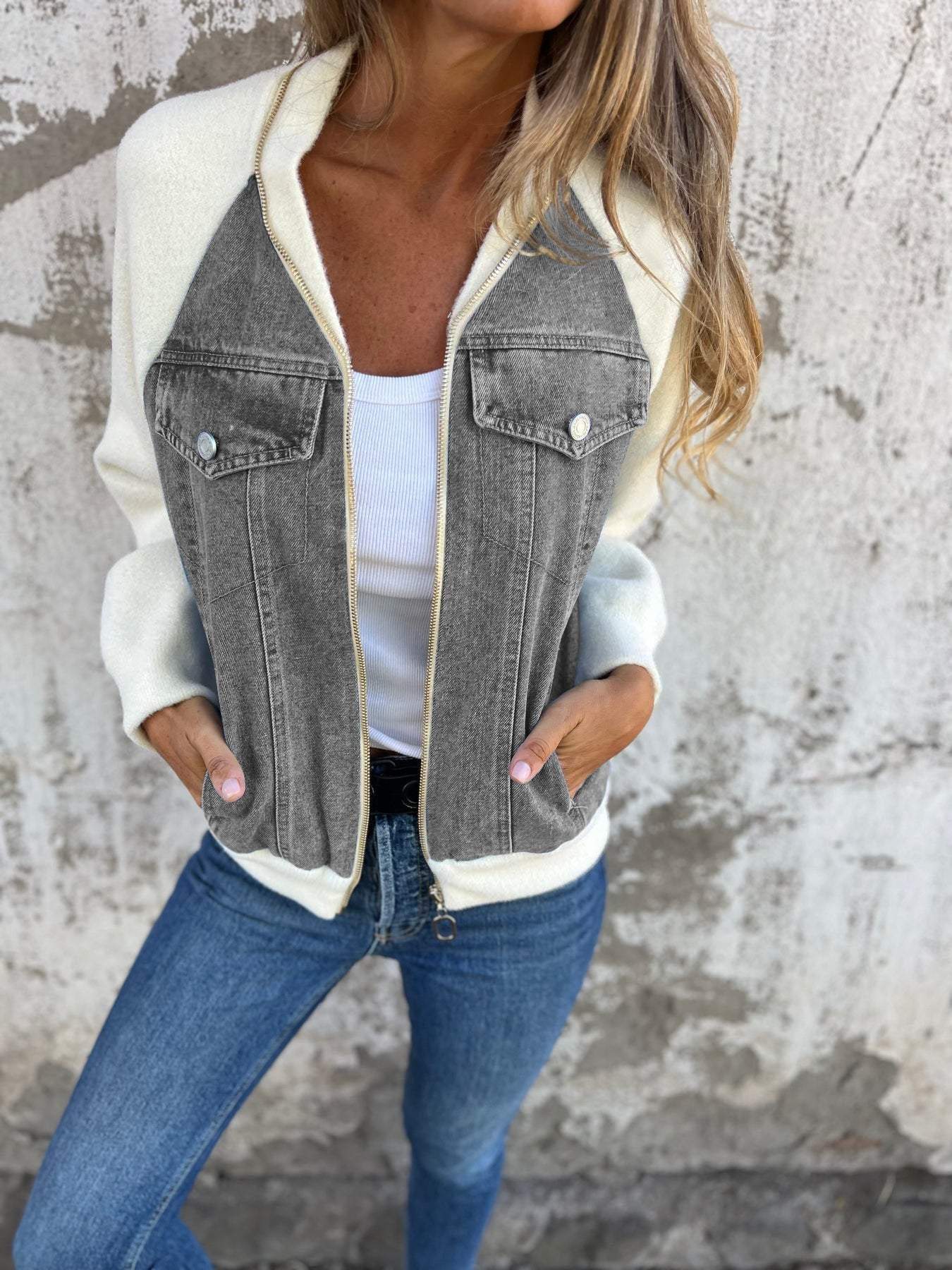 Margaux - Veste en Jean Élégante
