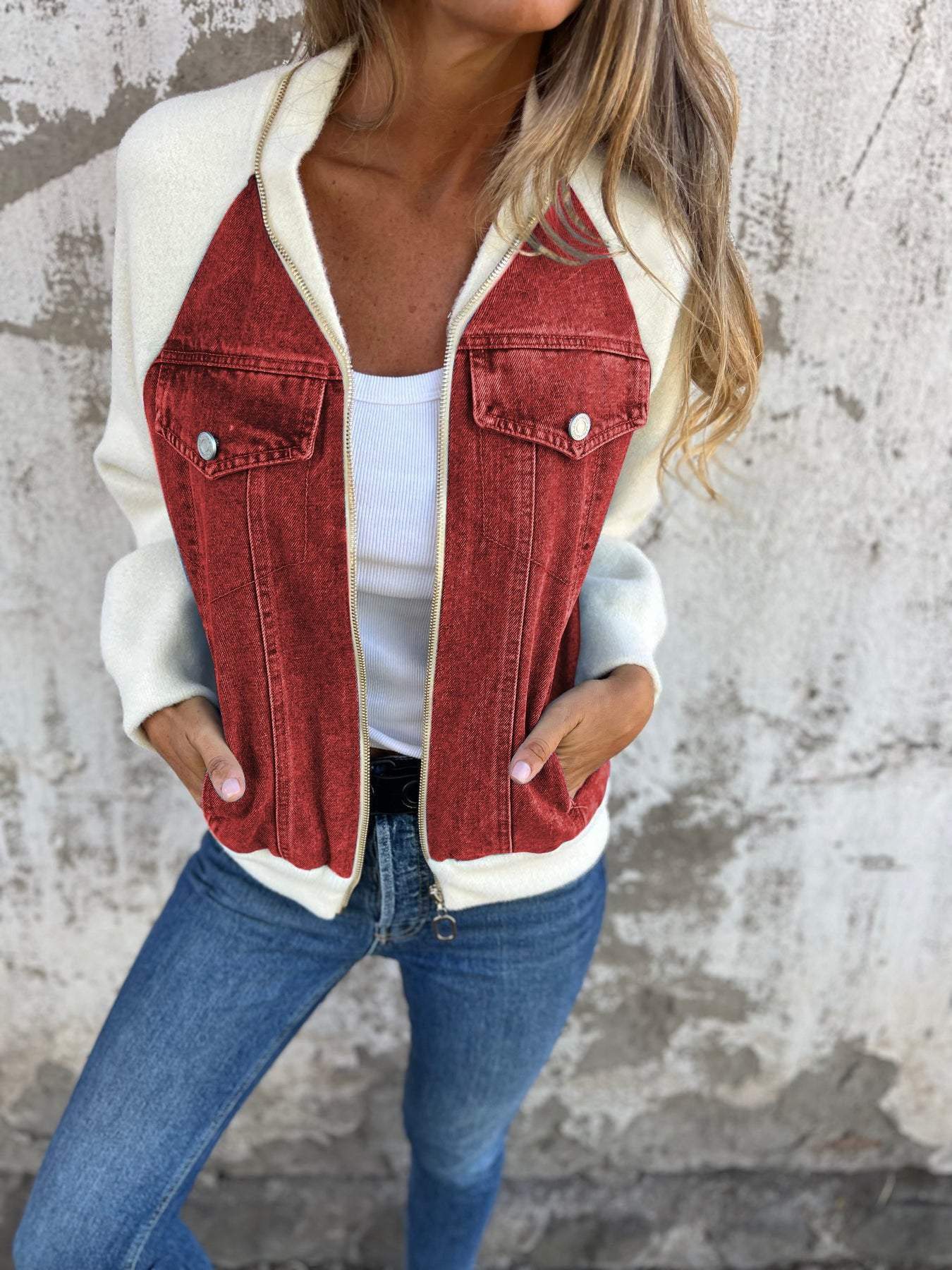 Margaux - Veste en Jean Élégante