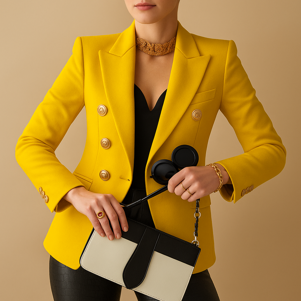 Elvaria™ - Élégant blazer long pour femmes