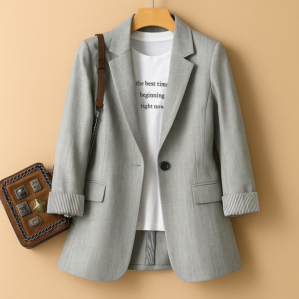 Elvaria™ - Blazer léger à manches longues pour femmes