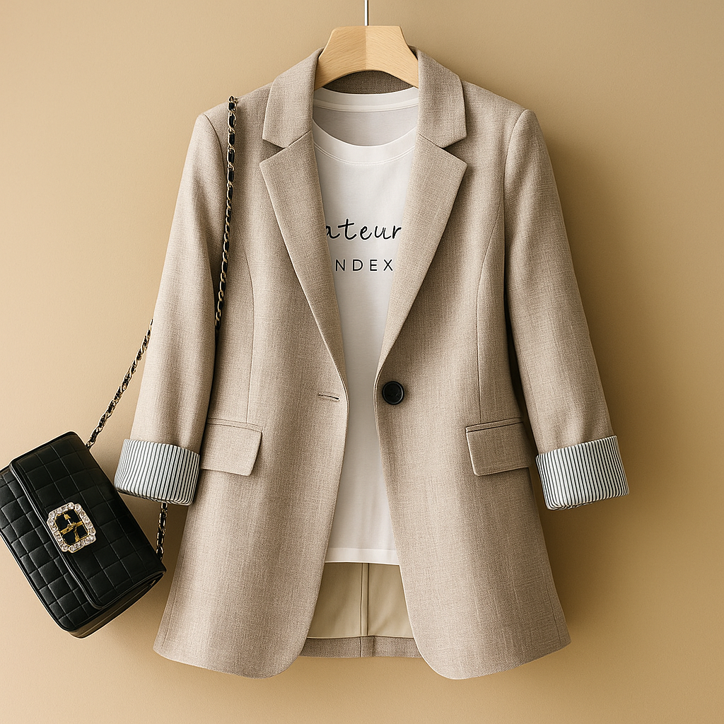 Elvaria™ - Blazer léger à manches longues pour femmes