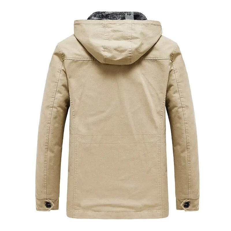 Veste chic à poches multiples