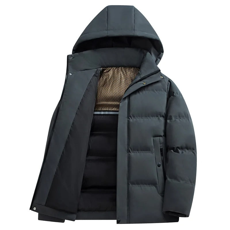 Veste Élégante en Fleece avec Capuche
