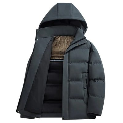 Veste Élégante en Fleece avec Capuche