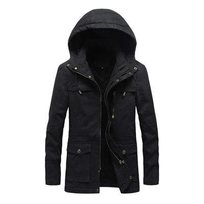 Veste d'hiver chic et résistante au vent
