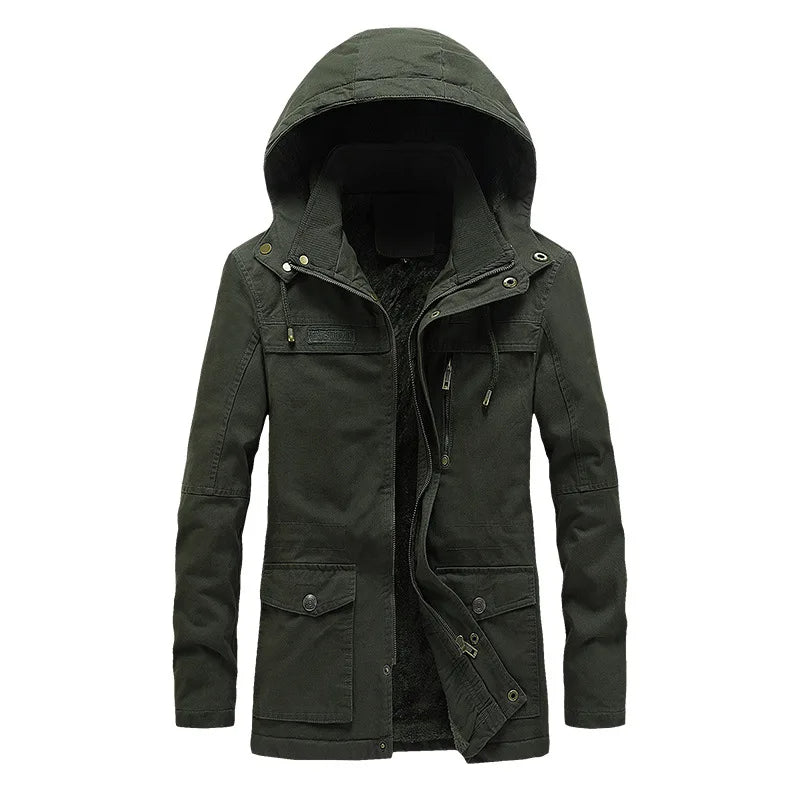 Veste d'hiver chic et résistante au vent