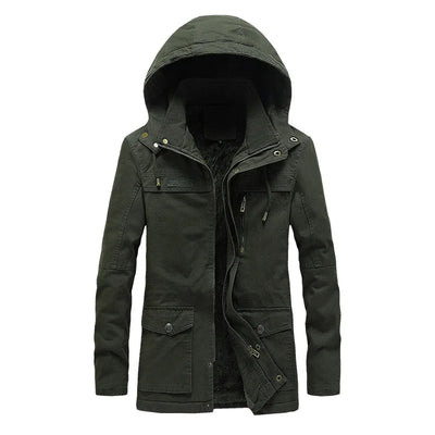 Veste d'hiver chic et résistante au vent
