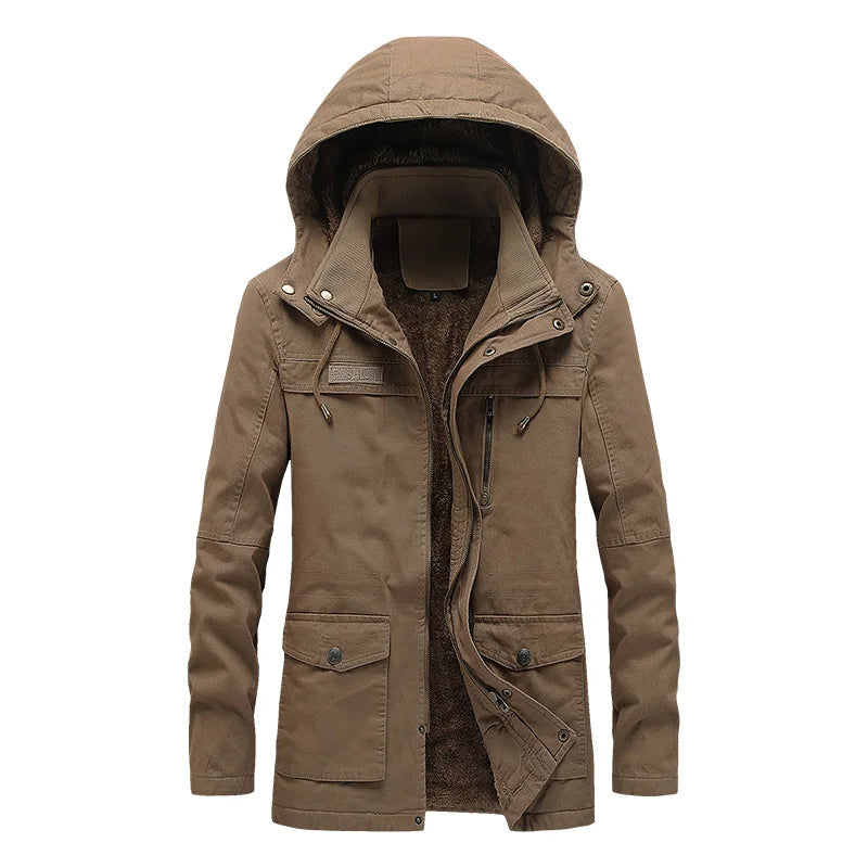 Veste décontractée en coton pour l'hiver