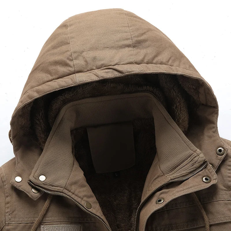 Veste décontractée en coton pour l'hiver