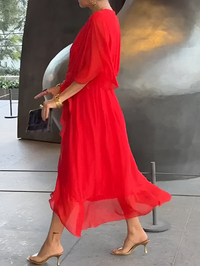 Cloé | Robe à décolleté en V