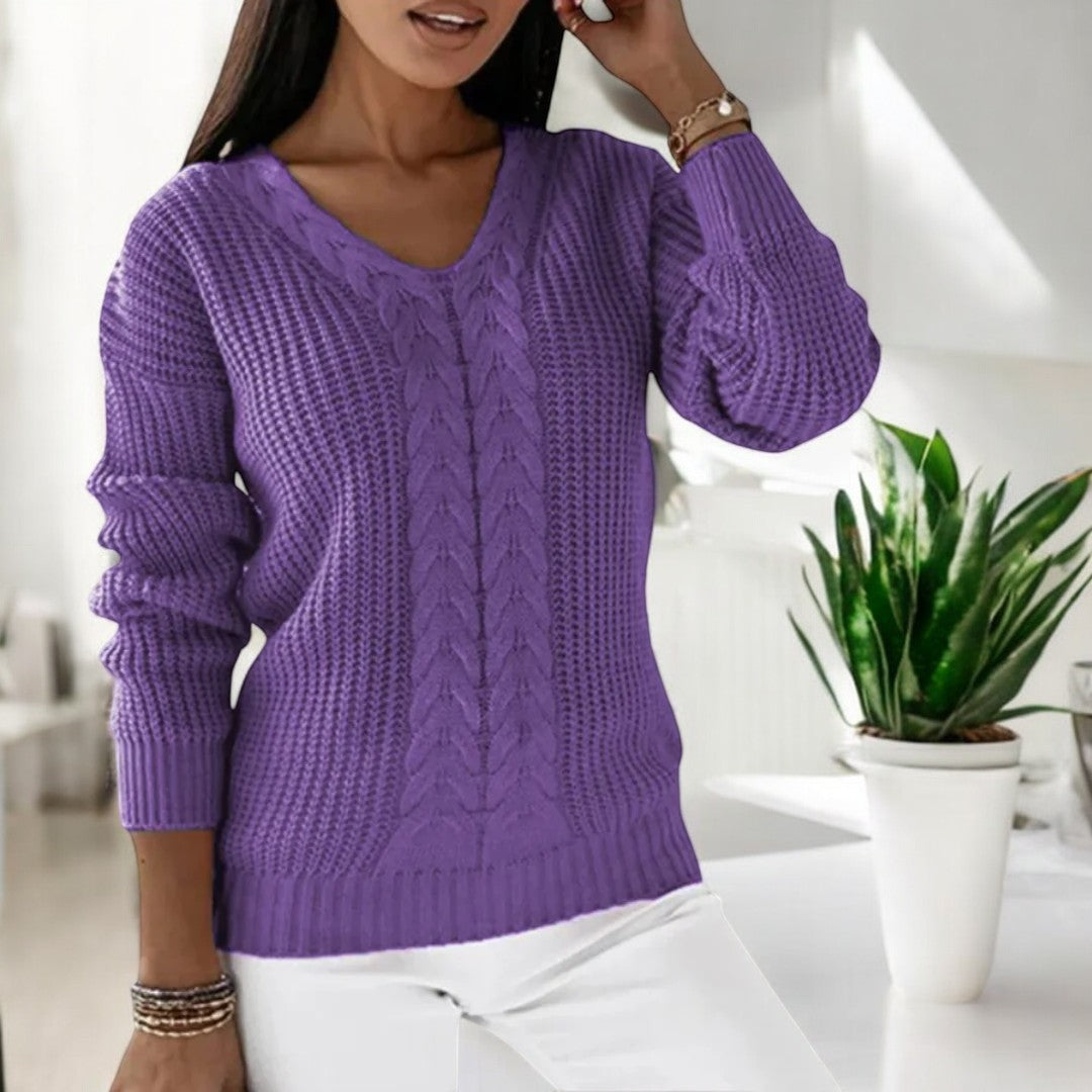 Margaux - Pull Élégant en Tricot