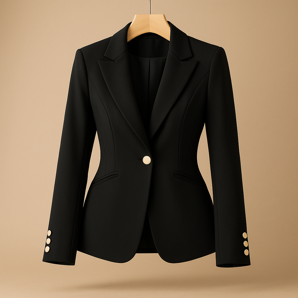 Elvaria™ - Blazer élégant à col revers pour femmes