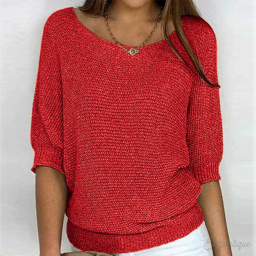 SOLÈNE™ | Pull élégant